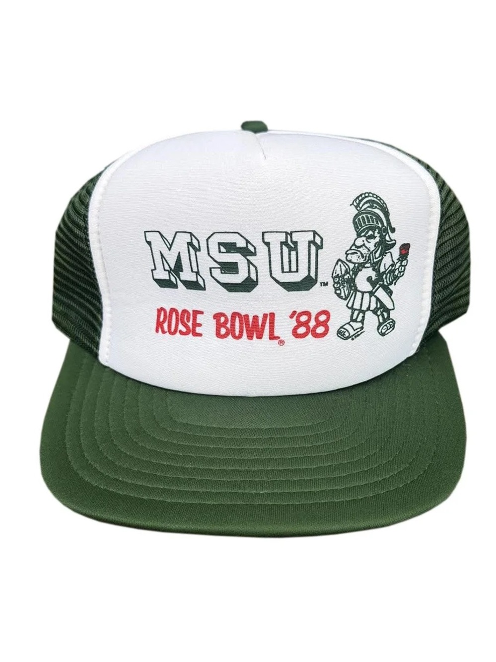 Vintage Michigan State University Spartans Rose Bowl '88 Hat